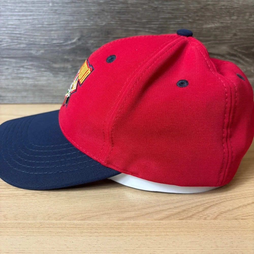 Cooperstown‎ Hat Cap Strap Back Red Logo Baseball Dreams Park Adjustable